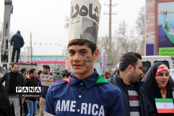 راهپیمایی 22بهمن درکرج