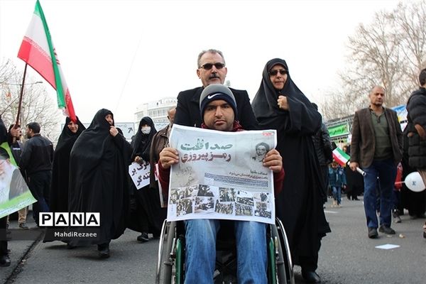 راهپیمایی 22بهمن درکرج