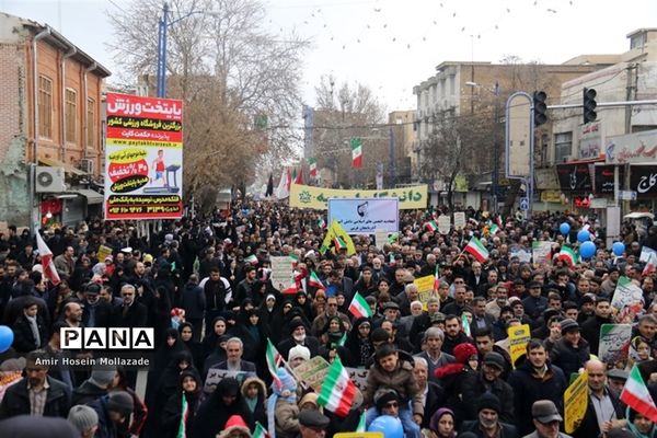 راهپیمایی 22 بهمن در ارومیه