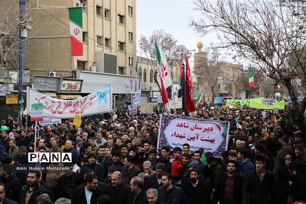 راهپیمایی 22 بهمن در ارومیه