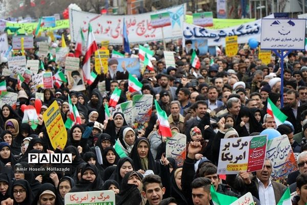 راهپیمایی 22 بهمن در ارومیه