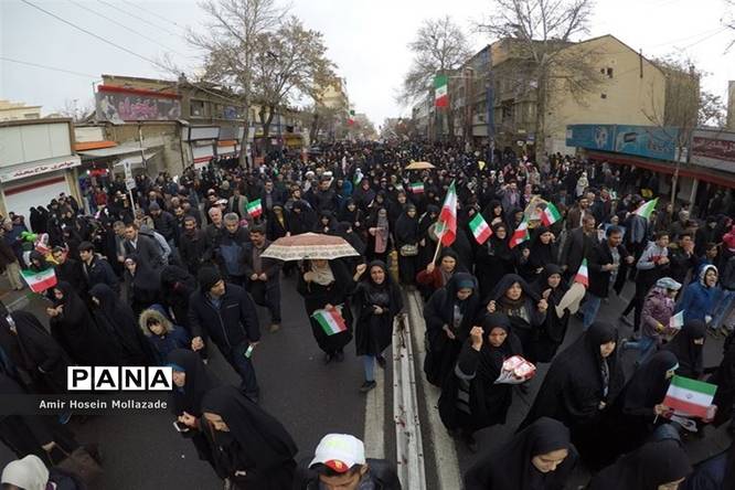 راهپیمایی 22 بهمن در ارومیه