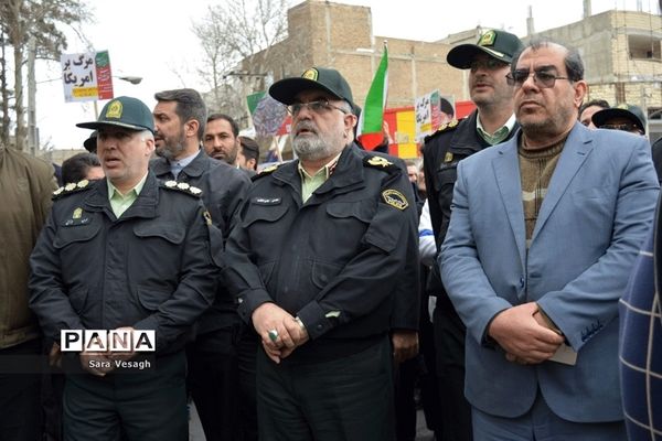 راهپیمایی عظیم  چهلمین سالگرد جمهوری اسلامی ایران در شهریار