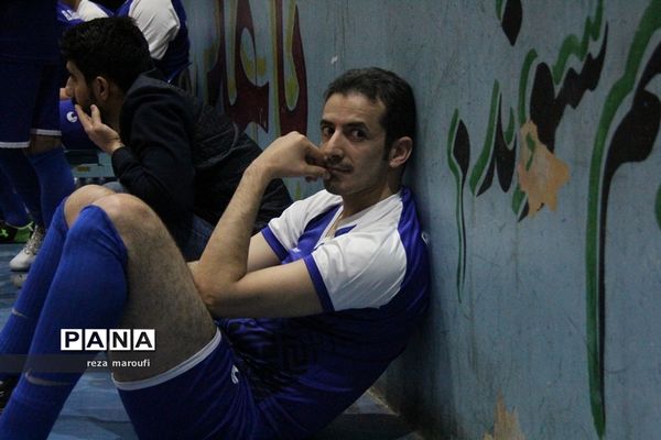 بازی دوستانه فوتسال تیم 90 ارومیه با تیم رسانه ارومیه