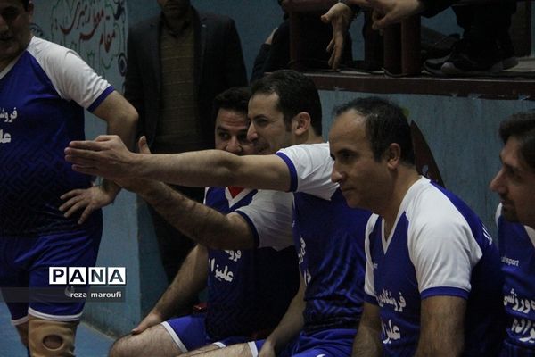 بازی دوستانه فوتسال تیم 90 ارومیه با تیم رسانه ارومیه