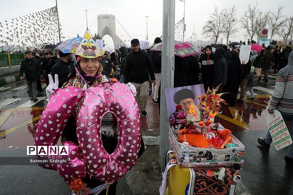 مراسم راهپیمایی 22 بهمن در تهران -2