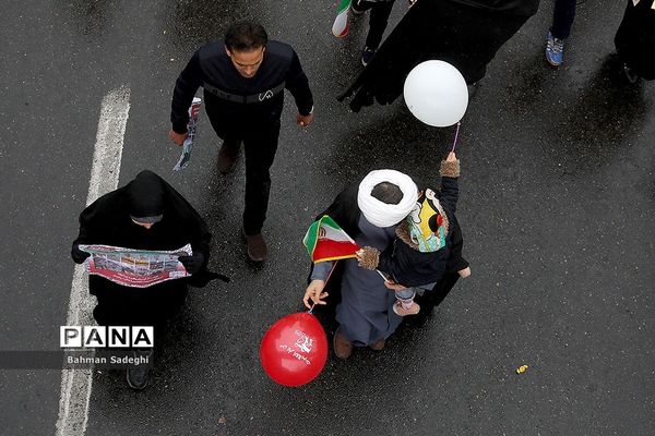 مراسم راهپیمایی 22 بهمن در تهران -2