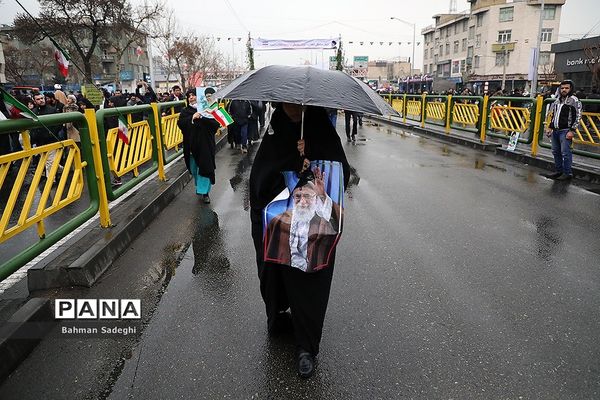 مراسم راهپیمایی 22 بهمن در تهران -2