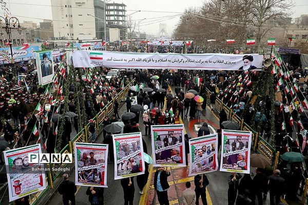 مراسم راهپیمایی 22 بهمن در تهران -2