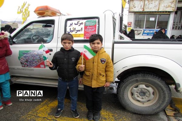 مراسم راهپیمایی 22 بهمن در نی ریز