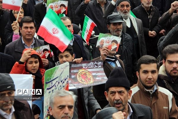 راهپیمایی 22 بهمن در ارومیه