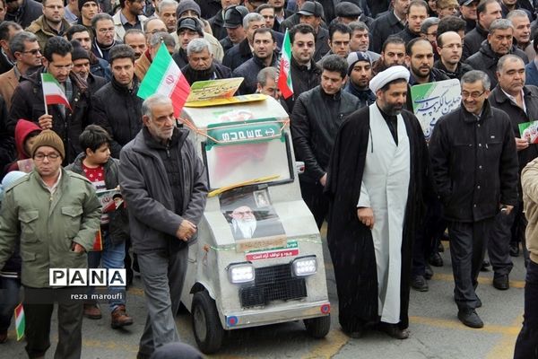 راهپیمایی 22 بهمن در ارومیه