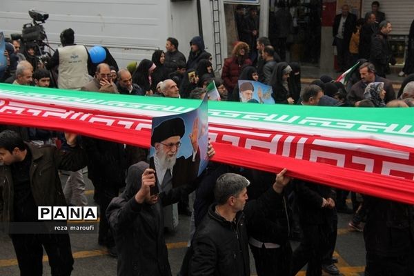 راهپیمایی 22 بهمن در ارومیه