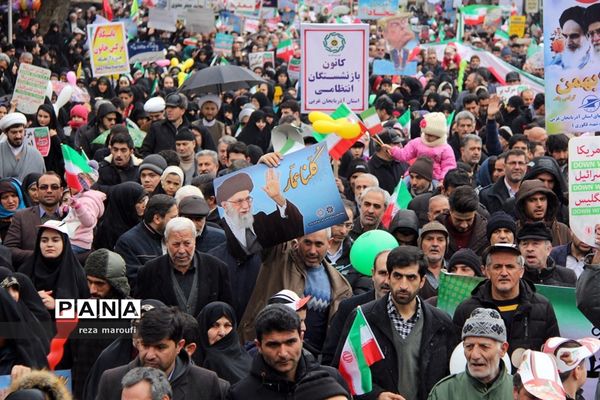 راهپیمایی 22 بهمن در ارومیه