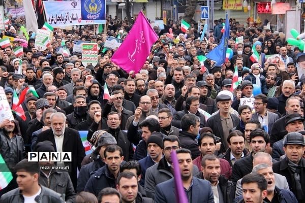 راهپیمایی 22 بهمن در ارومیه