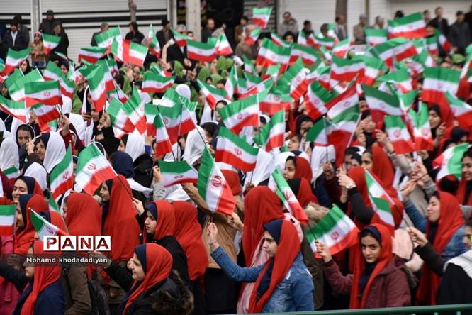 راهپیمایی 22 بهمن در کرمانشاه