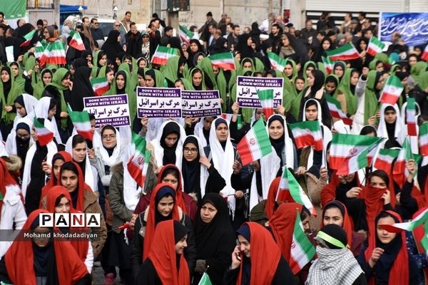 راهپیمایی 22 بهمن در کرمانشاه