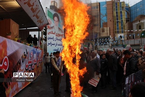 راهپیمایی 22 بهمن در سمنان- 2