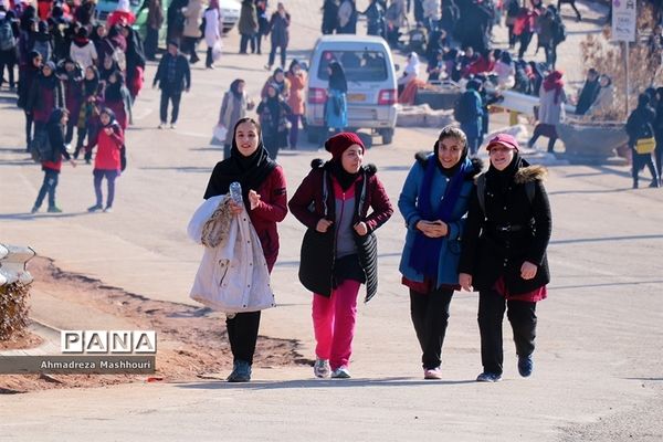 همایش بزرگ کوهپیمایی دانش‌آموزان دختر نواحی پنجگانه تبریز