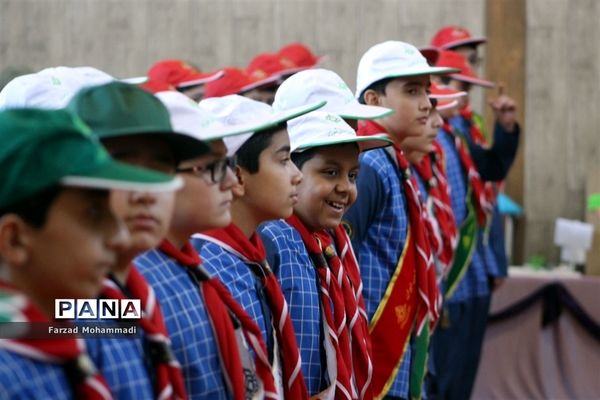 برگزاری مانور تشکیلاتی یاوران انقلاب در چهاردانگه