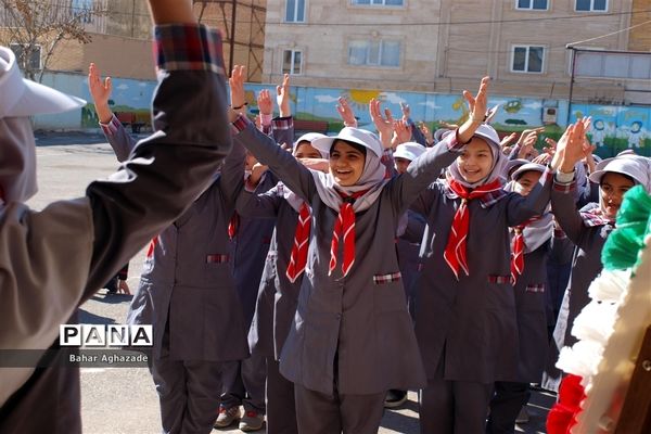 مانور تشکیلاتی یاوران انقلاب در فشافویه