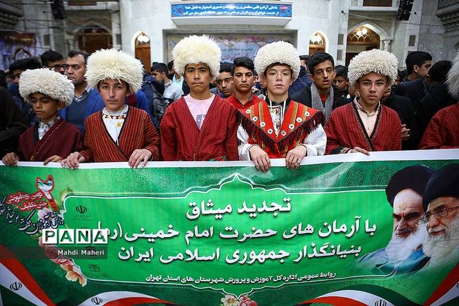 آیین اختتامیه دومین دوره آموزشی جشن تکلیف دانشآموزان مکلف پسر عشایر