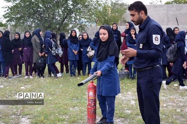 برگزاری اردو آمادگی دفاعی در گله دار