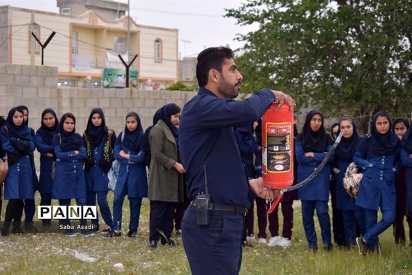 برگزاری اردو آمادگی دفاعی در گله دار