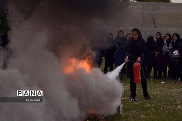 برگزاری اردو آمادگی دفاعی در گله دار