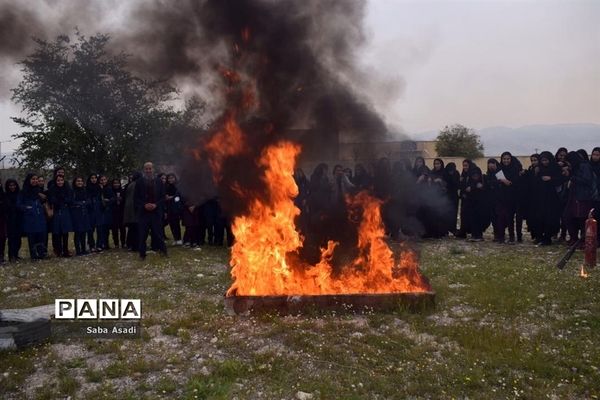 برگزاری اردو آمادگی دفاعی در گله دار