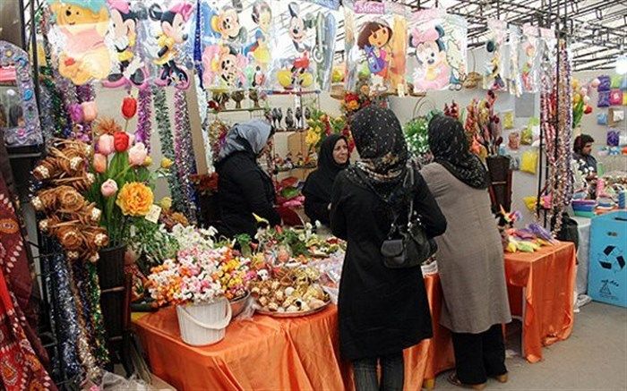 برپایی بازارچه نوروزی برای بساط گستران چهارراه ولیعصر (عج)