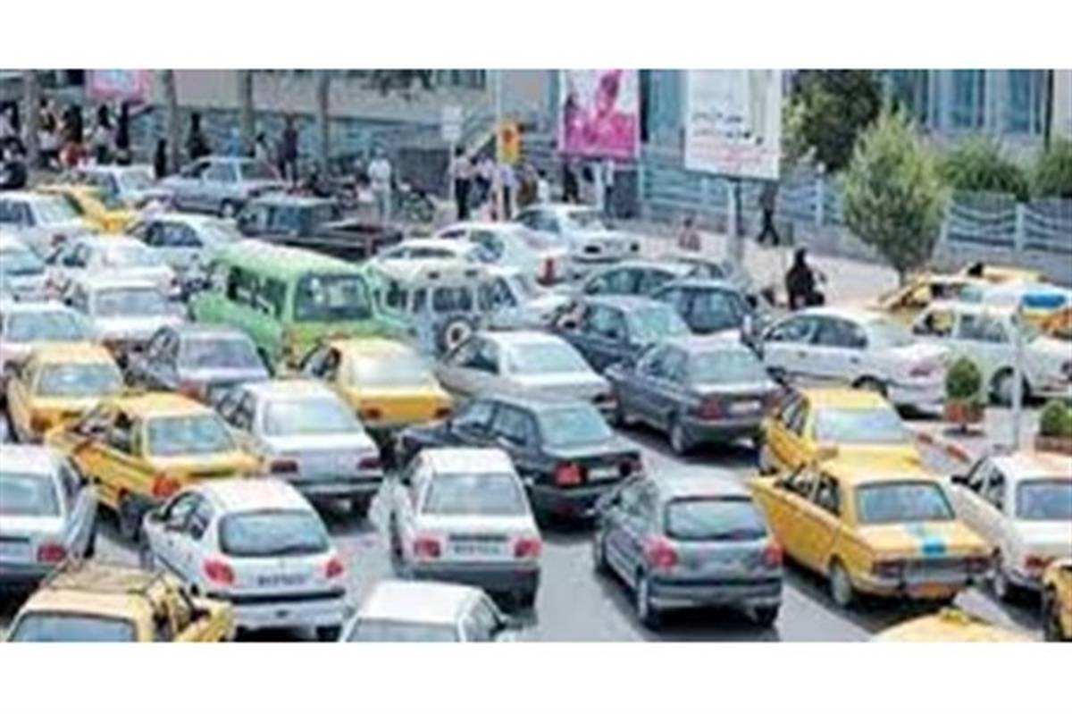 آخرین وضع ترافیک معابر تهران در روز چهارشنبه