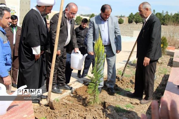 جشن درختکاری در استان قم