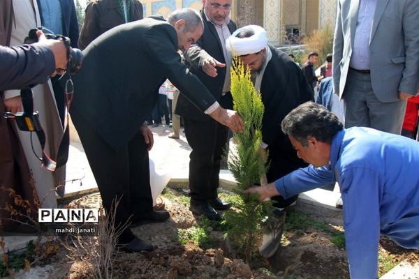 جشن درختکاری در استان قم