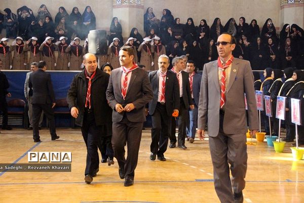مانور سپاس مربی در ناحیه یک ری