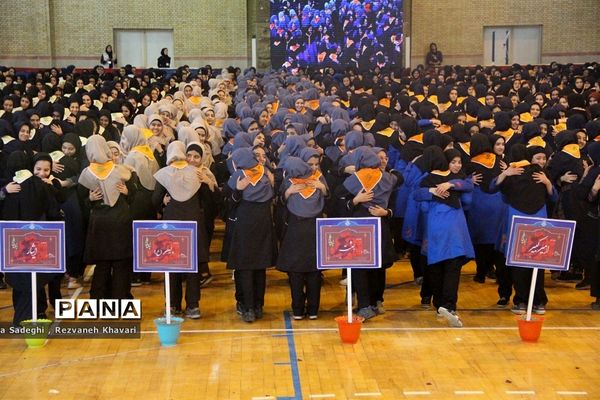 مانور سپاس مربی در ناحیه یک ری