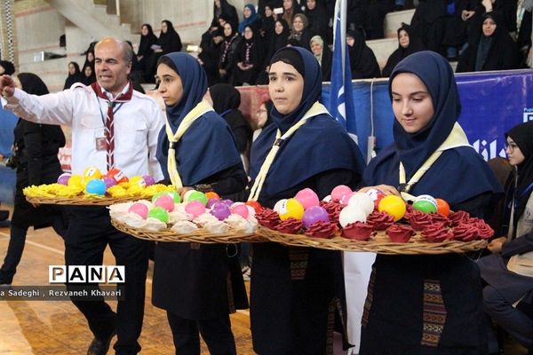 مانور سپاس مربی در ناحیه یک ری