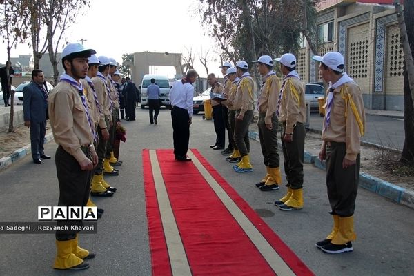 مانور سپاس مربی در ناحیه یک ری