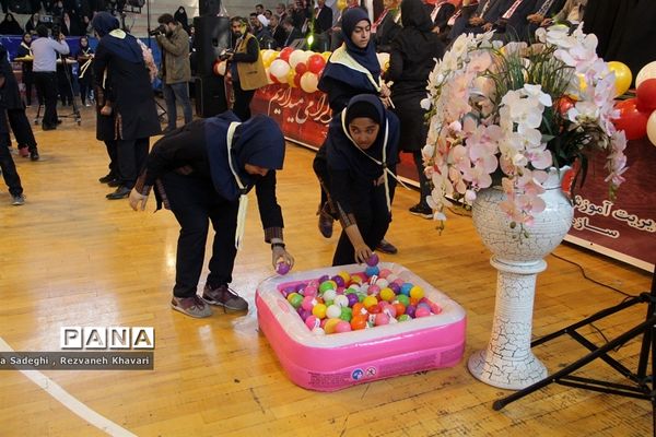 مانور سپاس مربی در ناحیه یک ری