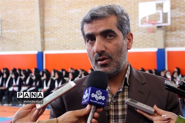 افتتاح سالن ورزشی چندمنظوره مدرسه رهنمایان