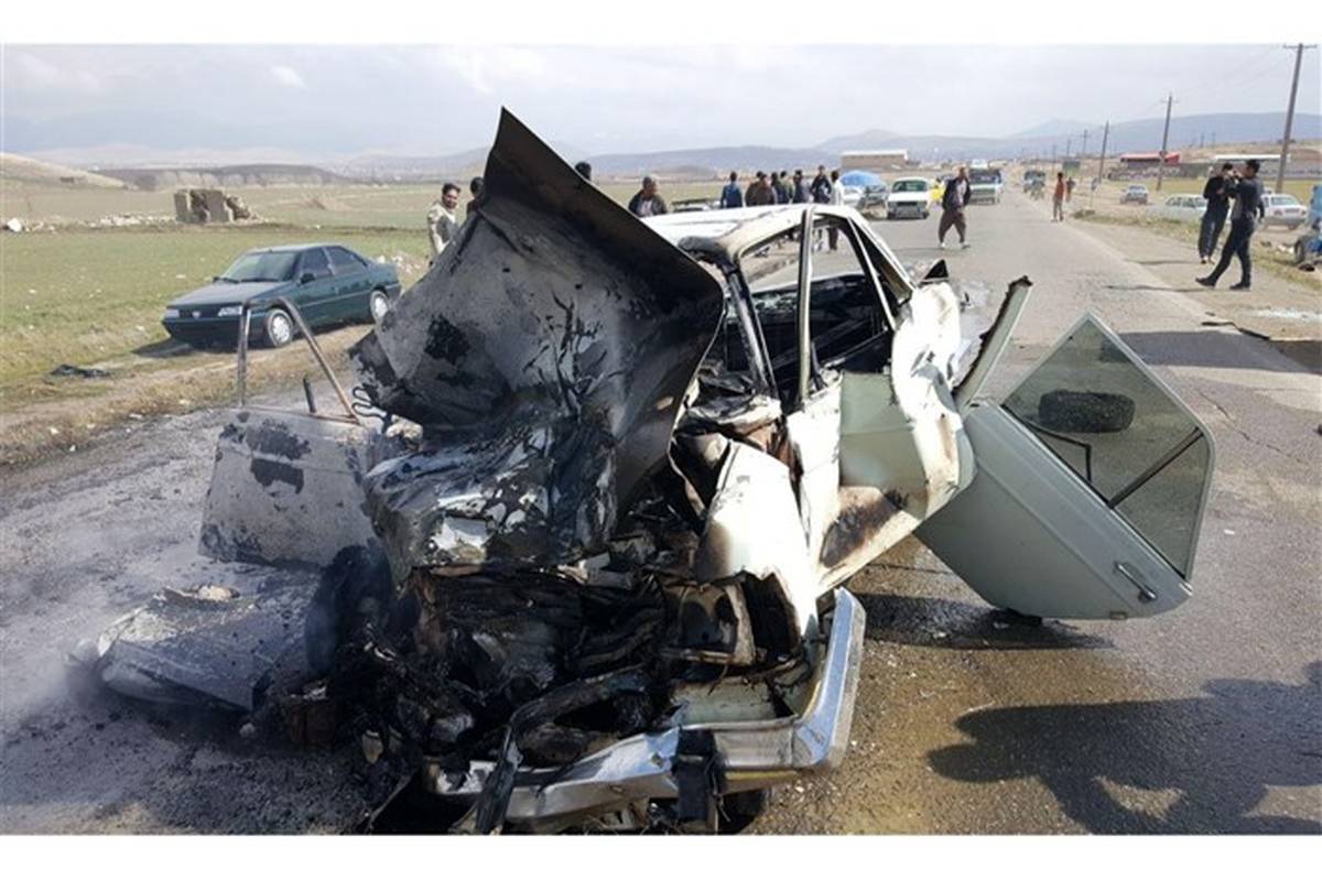 سانحه رانندگی در جاده بوکان -مهاباد با 2 کشته