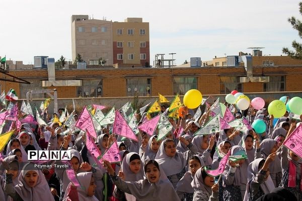 آیین جشن نیکوکاری در دبستان ولایت سمنان