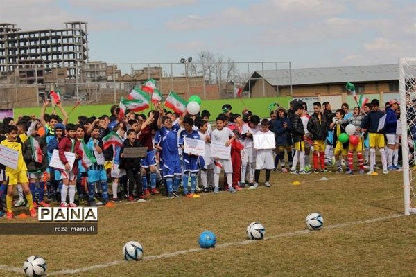 افتتاحیه اولین جشنواره بزرگ فوتبال پایه دانش‌آموزان و آکادمی فوتبال ارومیه