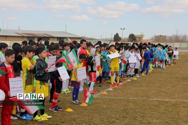 افتتاحیه اولین جشنواره بزرگ فوتبال پایه دانش‌آموزان و آکادمی فوتبال ارومیه