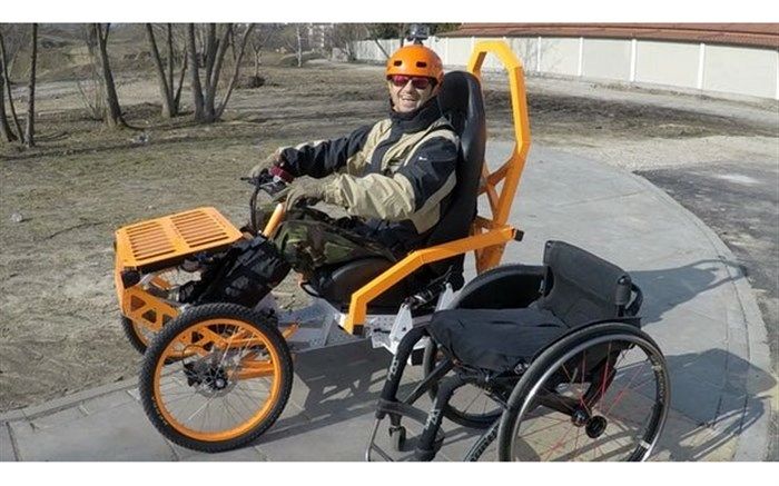 طراحی یک 4 چرخی "آفرود" برای معلولان + تصویر