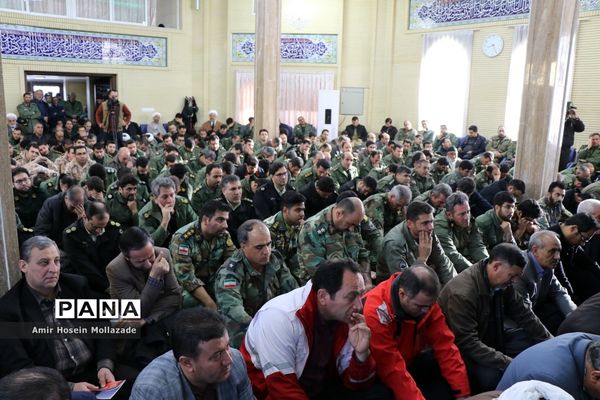 استقبال از شهید گمنام در فرودگاه ارومیه