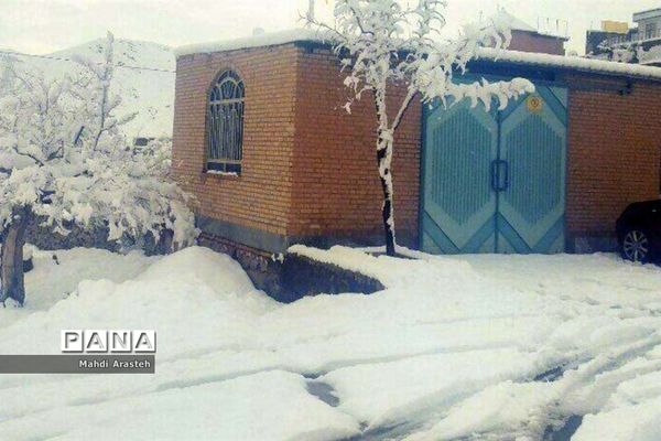 بارش اولین  برف در شهرستان های خراسان جنوبی