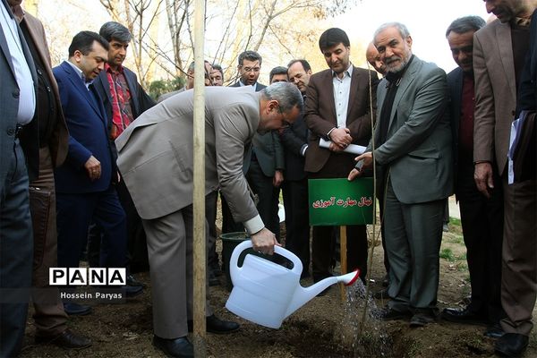 مراسم کاشت نهال مهارت آموزی
