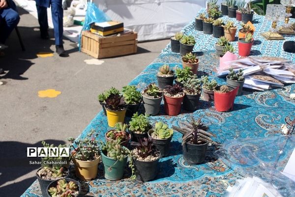 مراسم جشن تولد زمین در مدرسه فرزانگان 2 همدان