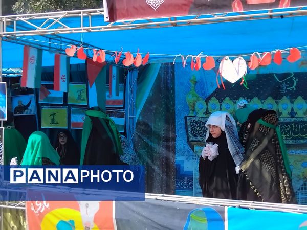 پیاده‌روی جاماندگان اربعین حسینی از مصلی تا میدان شهدای کرج